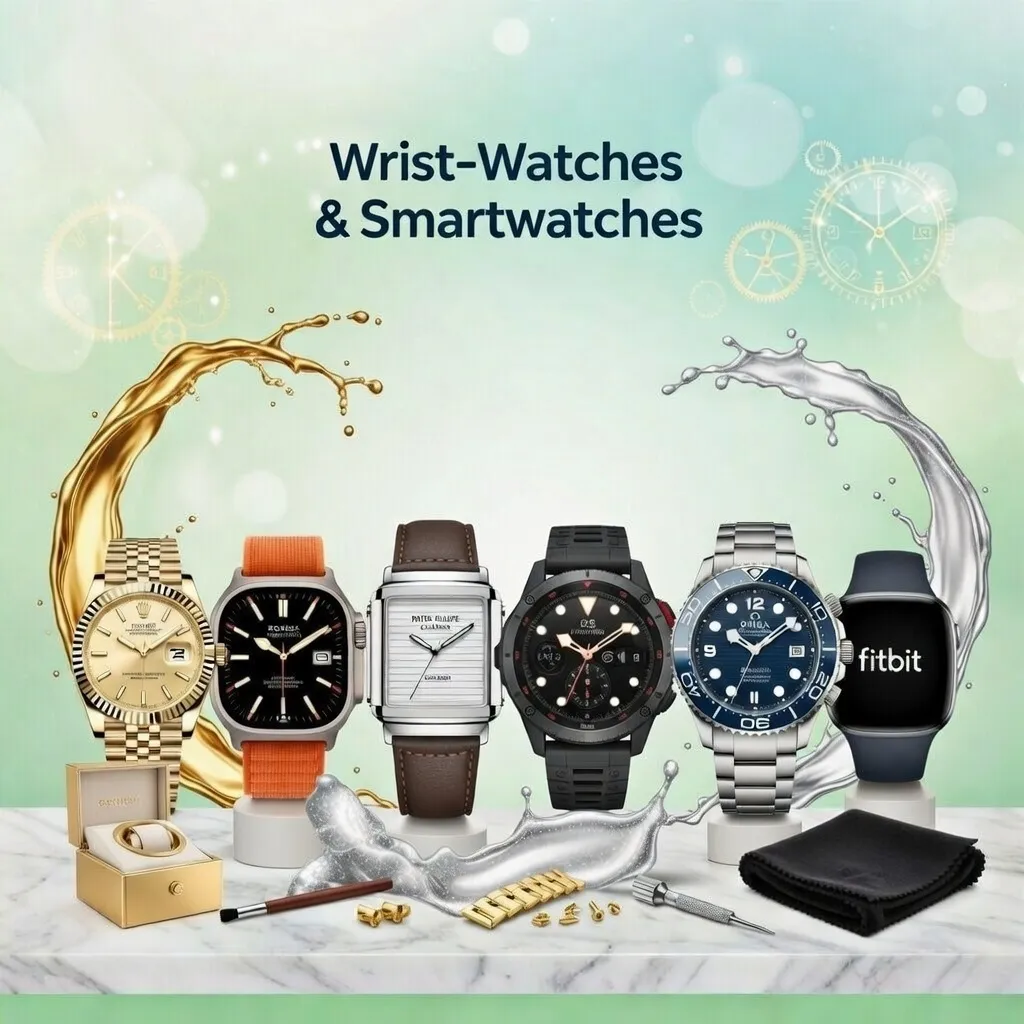 Glam and Glossy - Wrist-watches and Smartwatches